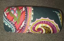 Vera Bradley Hard Shell Eyeglass Colorful Case EUC