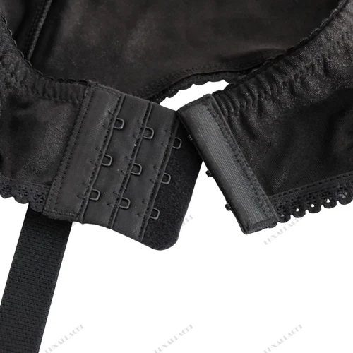 NEW Metal Clips Underwear Lingerie Plus Size Retro Classic 12 Straps Garter Belt - Picture 7 of 10