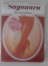NEW: SAYONARA VINTAGE TIGHTS Size I 38/42 brown pearl