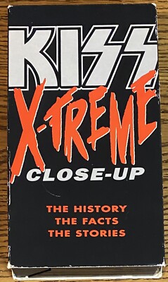 KISS X-Treme Close-Up The History The Facts The Stories VHS 1992