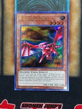 Yugioh Y - Dragon Head LCKC-EN006 Ultra Rare 1st Ed NM