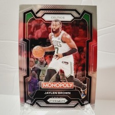 Jaylen Brown 2023-24 Panini Monopoly Prizm #8 Boston Celtics NBA Finals MVP