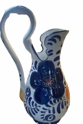 Vintage Pitcher From Spain s Alfareria Alberto Studio Hand Crafted And Painted