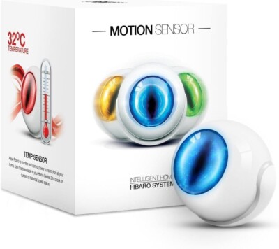 FIBARO Motion Sensor/ Z-Wave Plus Multisensor, Temperatur, Lichtsensor