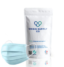 10/25/50/100/500/1000 3 Ply Disposable Face Mask MADE IN USA Non Medical