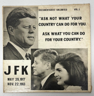 John F. Kennedy–Ask Not What Your Country Can Do For You Vinyl LP ...