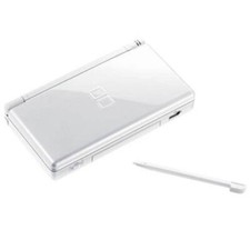 Nintendo DS Lite Rare Asian Release  Extra Battery - Crystal White Color