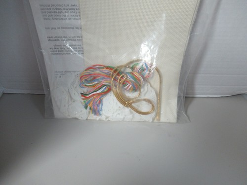 Current Christmas Tree Santa Snowman Angel Counted Cross Stitch Kit 1984 NIP - Picture 7 of 7