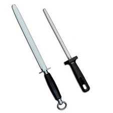 Sanelli acciaino affila mola coltelli cromatizzato professionale ovale o tondo