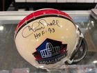 CHUCK NOLL CANCER PITTSBURGH STEELERS HOF 93 SIGNED MINI HELMET JSA