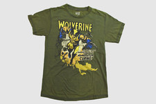 Marvel Wolverine Youth Boys Adamantium Time Burnout Shirt New Small 8 