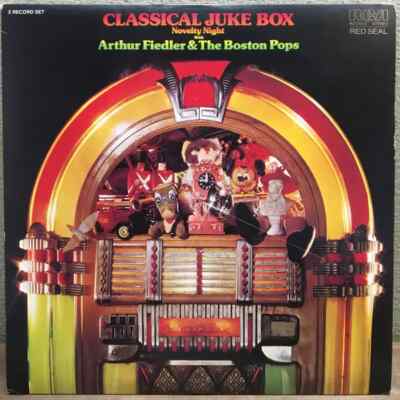 2xLP Arthur Fiedler & Boston Pops Orchestra Classical Juke Box: Novelty Night W