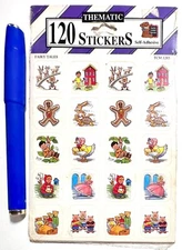 VTG Teacher Created Fairy Tales Stickers Friendly Teacher's Reward 1995