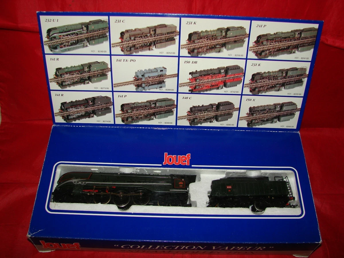 JOUEF HO LOCOMOTIVE VAPEUR 232 U 1 8249 TRAIN ELECTRIQUE COFFRET CHAMPAGNOLE