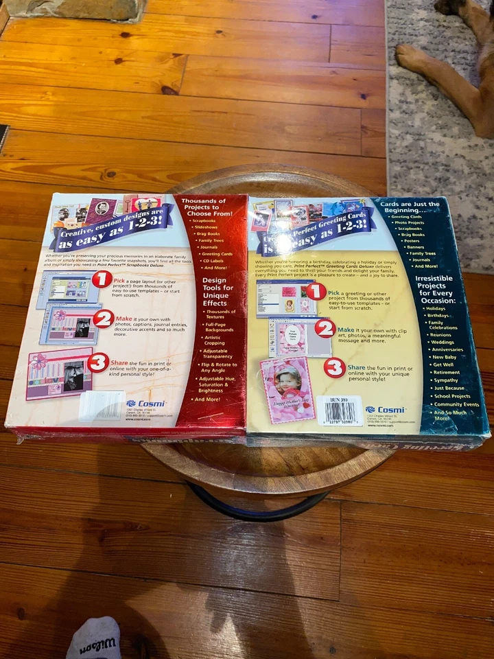 Cosmi Print Perfect Scrapbook & Greeting Cards Combo New Sealed - Image 4 of 4