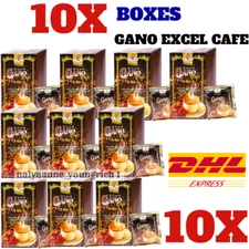 10X Gano Excel Cafe 3 in 1 Instant Coffee Ganoderma Reishi Halal DHL Express