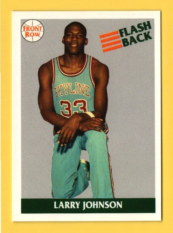 その他 LARRY JOHNSON auto 1995-96 Ultra Encore #318 Larry Johnson Charlotte Hornets