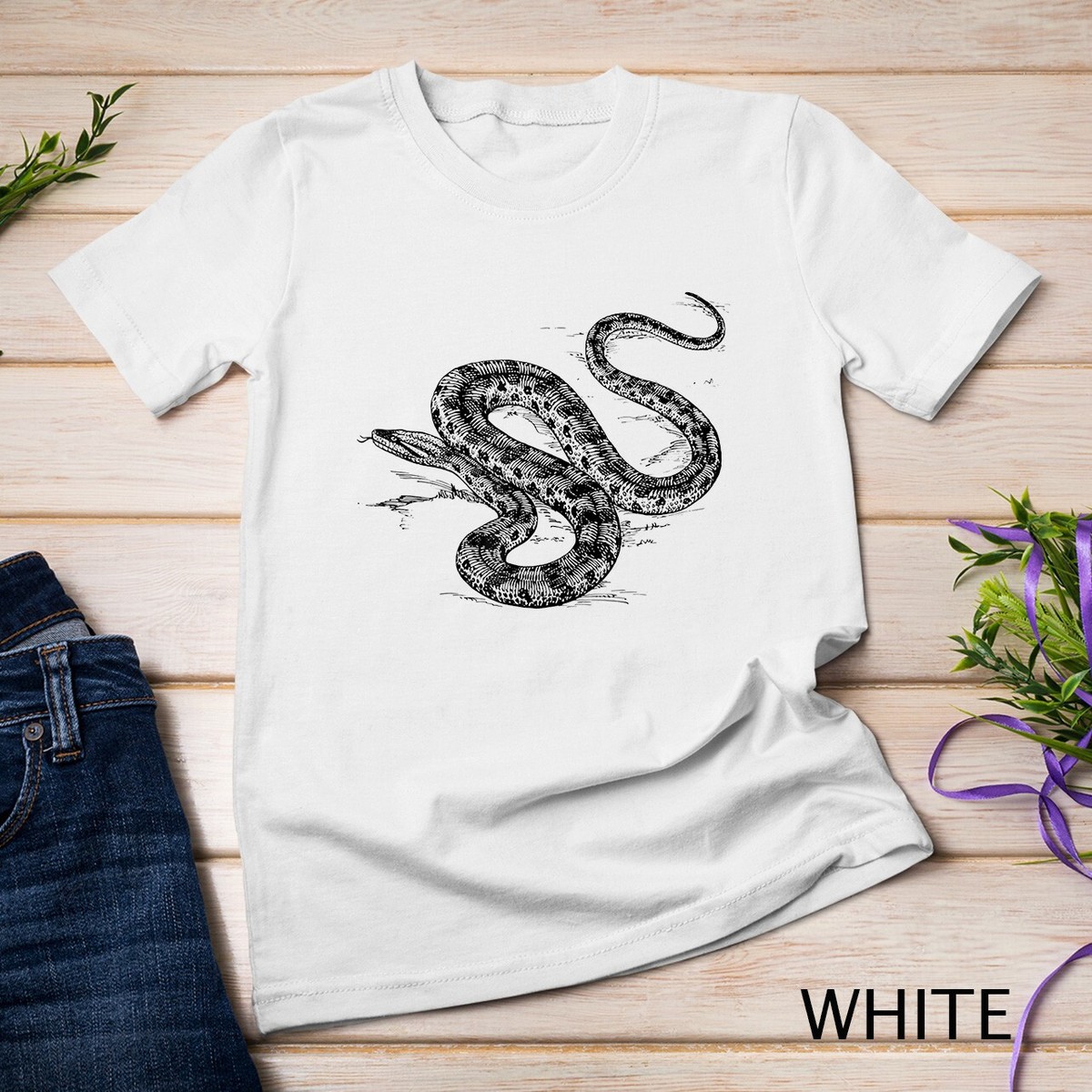 Snake Serpent Lover T-Shirt Unisex T-shirt | eBay
