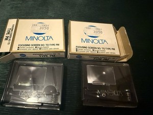 新品級 ミノルタ フォーカシングスクリーン 9 TYPE ML 新品級 ミノルタ