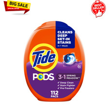 (2PACK) Tide PODS Liquid Laundry Detergent Pa...
