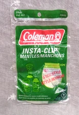COLEMAN Insta-Clip Mantles #21 Sock Style 21A122 ~ 2pk