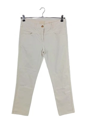CLOSED Pantalon taille basse Dames Pantalon T EU 38 blanc style décontracté - Photo 1/4