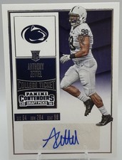 2016 Panini Contenders Draft Picks - College Ticket Anthony Zettel #237 (AU, RC)