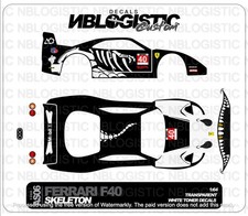 Ferrari F40 Competizione Custom WaterSlide De...
