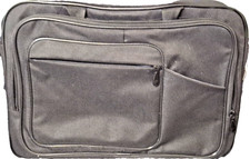 15-16 Inch Slim Lightweight Laptop Briefcase, Black - Messenger and Shoulder Bag