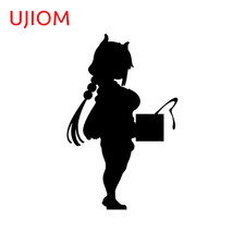 EARLFAMILY 5.1" kanna kamui Futa Car Sticker Motorcycle Waifu RV Hood Decals