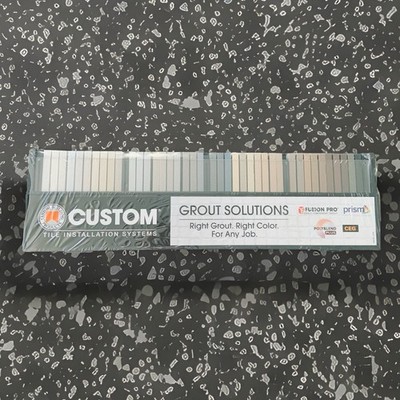 Custom Building Products Grout Solutions Color Sample Kit #PGK20FL 2/20S