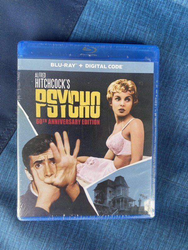 Psycho (Blu-ray + Digital) Anthony Perkins 60th Anniversary Edition BRAND NEW