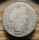 1899-P Barber Dime - Actual Coin Shown - Free Shipping & Tracking INV#138