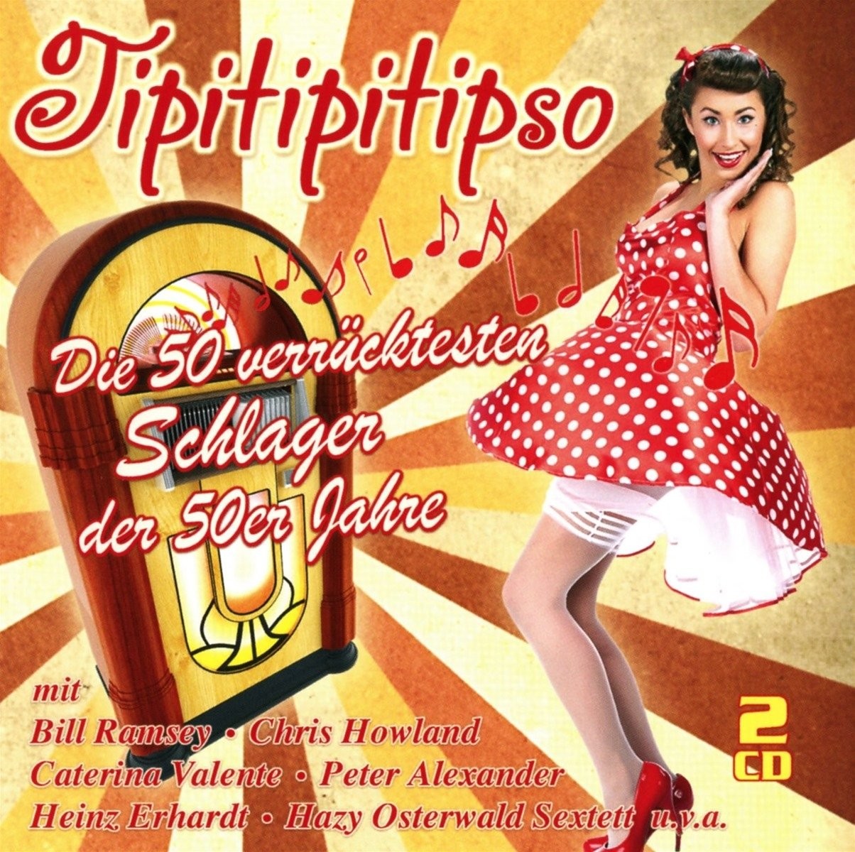 Various Tipitipitipso - Die 50 verrücktesten Schlager der 50er Jahre (CD)