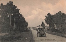CPA sport - circuit de la sarthe 1906 - entre ardenay et la fourche - course aut
