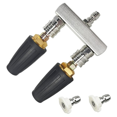 #ad Dual Turbo Nozzle Pressure Washer and Dual Pressure Washer Tips 2 in 1with 2... $59.81