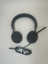 Jabra Evolve2 40 HSC130 USB-C Black UC Wired Headset - WORKS