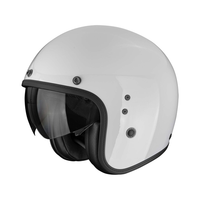 Casque Jet Cafe Racer SCORPION EXO BELFAST EVO Solide Gris Clair