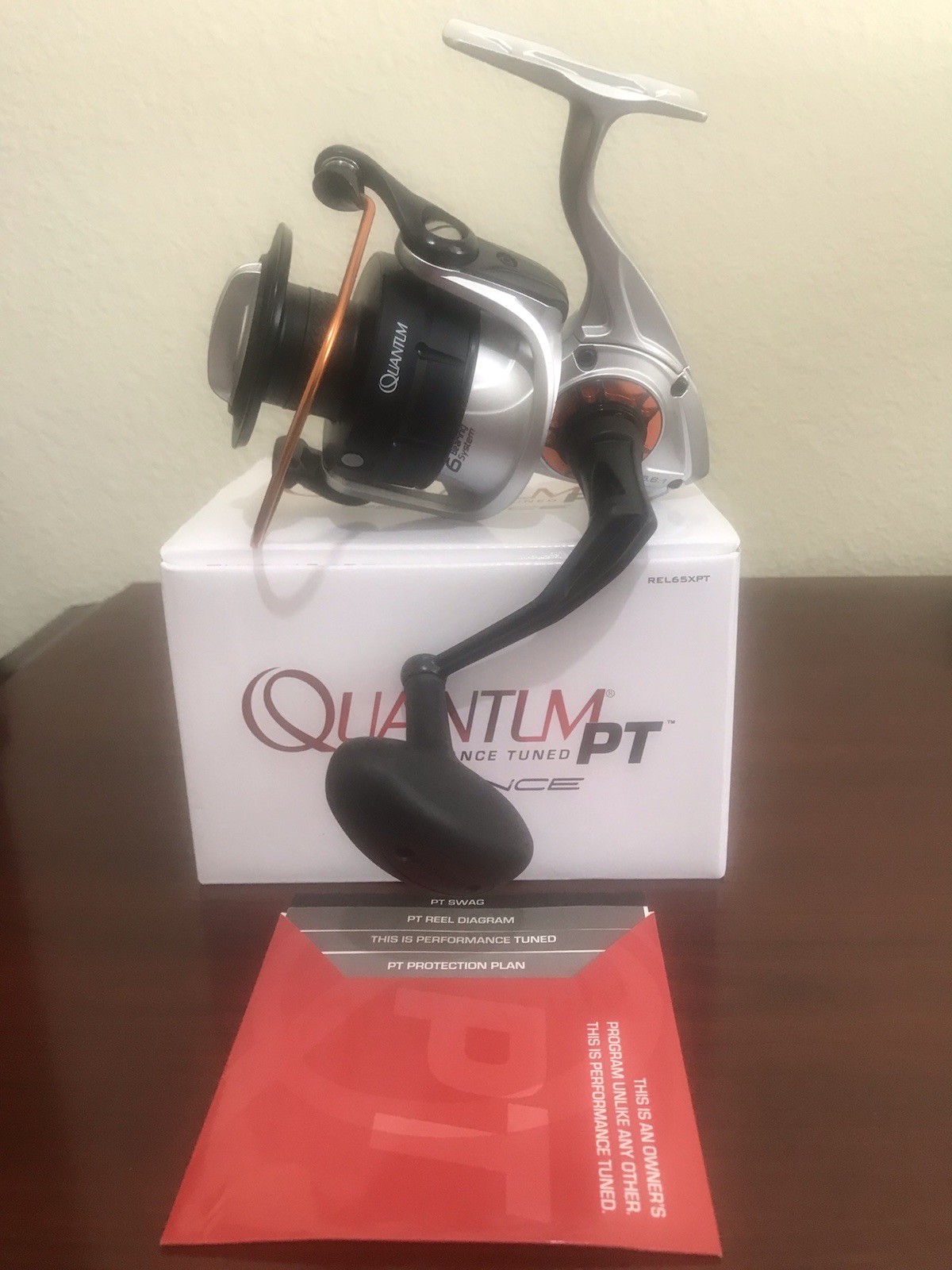 QUANTUM PT BIG GAME SPINNING FISHING REEL REL65XPT ALUMINUM 