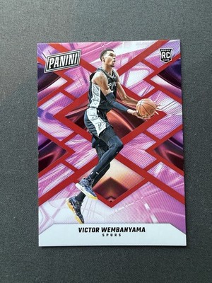 VICTOR WEMBANYAMA 2024 Panini Black Friday Rookies #RC1 Red RC 009/125