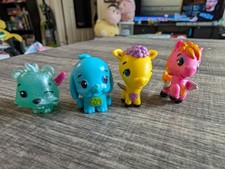 Hatchanimals Colleggtibles Lot Of 4 Horse Elephant Bear Camel