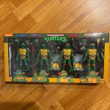 NECA Teenage Mutant Ninja Turtles Haulathon Action Figure 4 Pack 2021 New Sealed