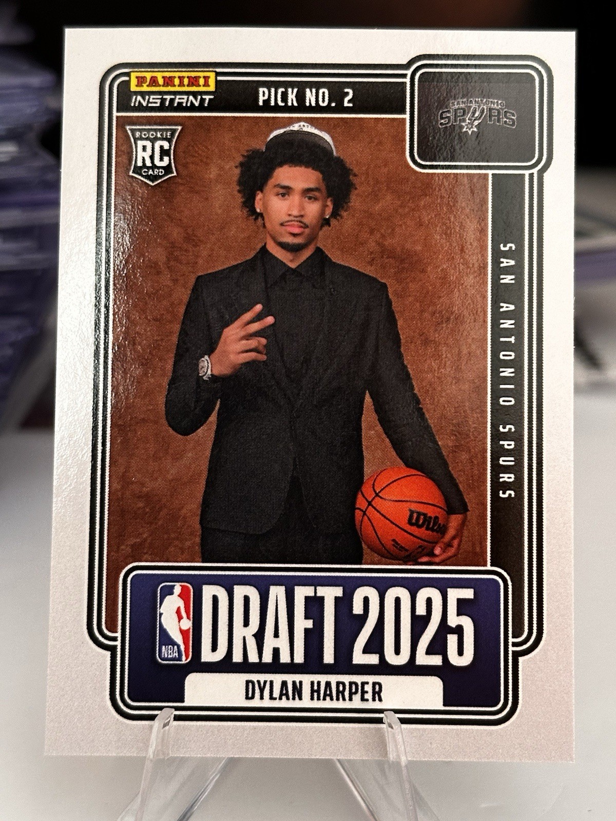 Panini 2025-26 Instant Draft Night 2025 Rookie Dylan Harper #NBADN-2 /5547