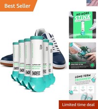 UpFresh 360 Shoe Deodorizer Spray 6 x 3.38 Fl Ozl I Foot Odor Eliminator S...
