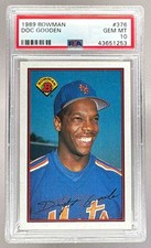 43651253 Doc Gooden 1989 Bowman #376 PSA 10