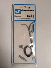 Viessmann 6723 HO Scale Gray Double Head Street Lamp