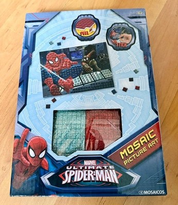 Ultimate Spider-Man Marvel Mosaic Picture Art Set New & Boxed