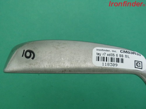 TaylorMade r7 XD Single 6 Iron Steel Stiff Shaft Mens LEFT HANDED Good Cond - Picture 3 of 5