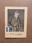 Chess Topical Maximum Card (210) 1968 Germany World Champion=Emanuel Lasker#1026