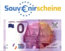 0 Euro Schein LÜBECK - TRAVEMÜNDE  2016-1